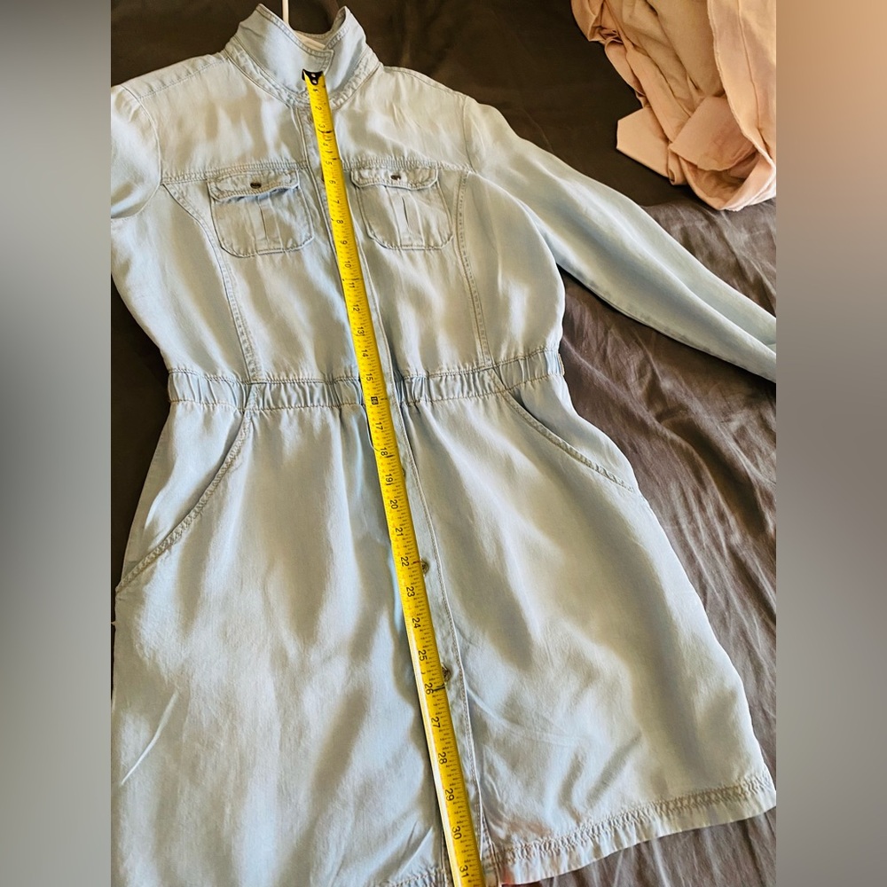 Guess Light Blue Denim dress - Picture 3 of 12